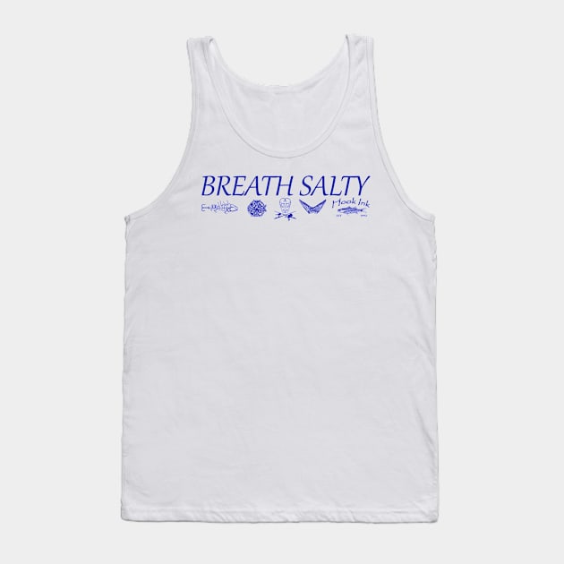 Breath Salty Tank Top by Hook Ink